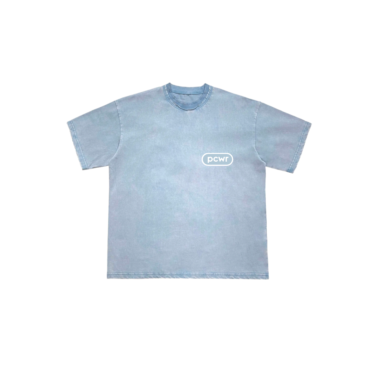 blue rubber tee